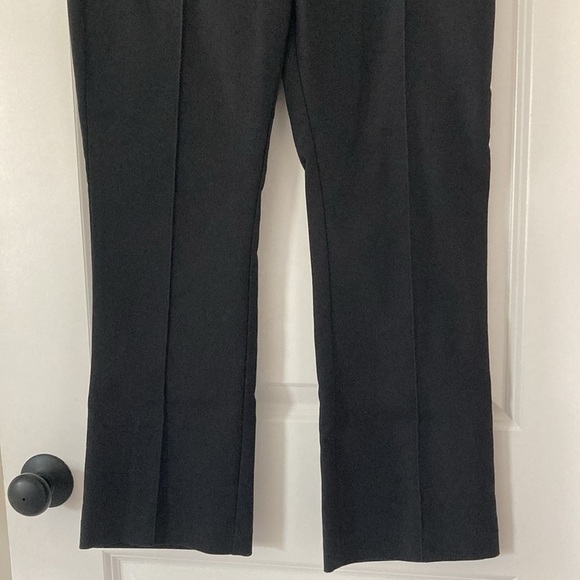 LOFT 10 High waist black ankle pants elastic waist - Picture 3 of 13